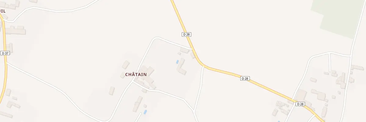 Plan du 4 Chatain à Blanzay