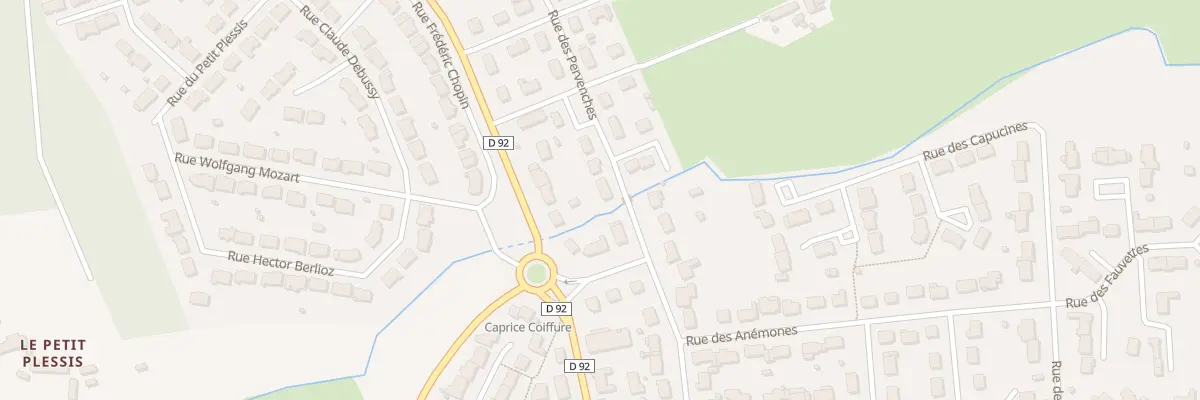 Plan du 13 Rue des Pervenches à Ruaudin