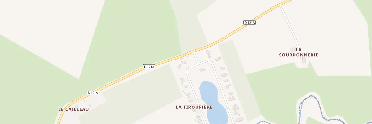 Plan du 5204 La Tiroufiere à Congé-sur-Orne
