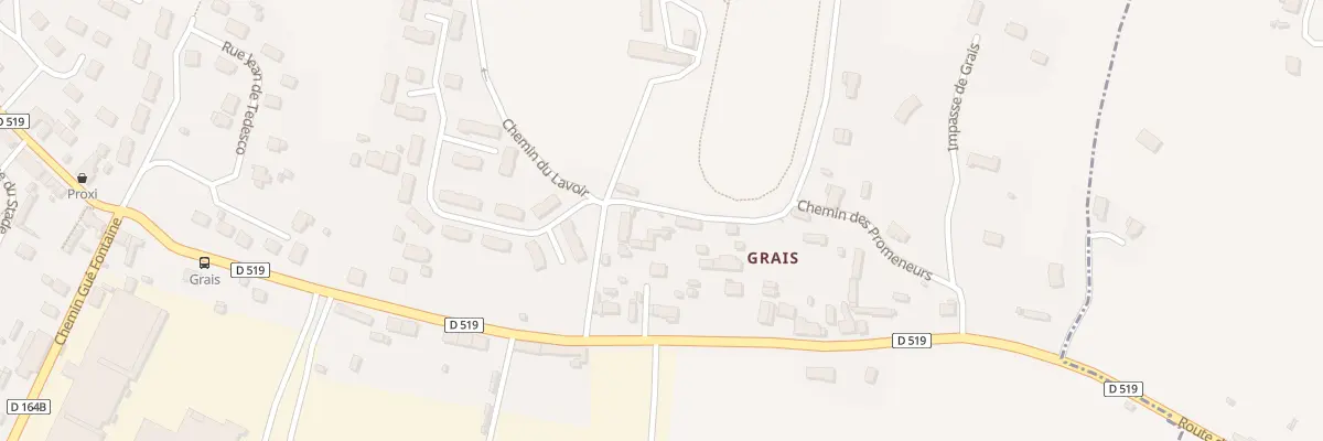 Plan du 4 Che de Grais à Beuvillers