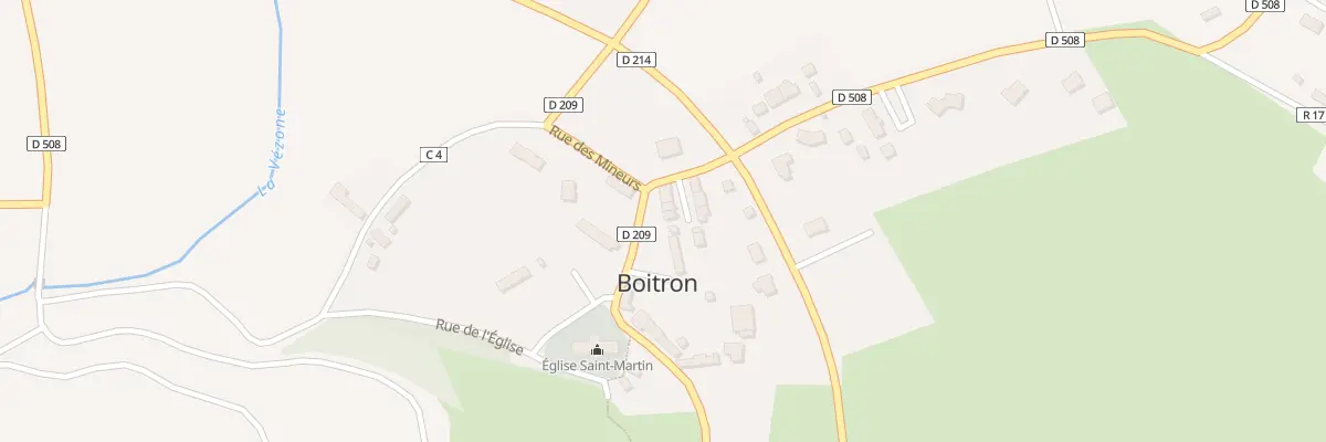 Plan du 5 Rue des Tisserands à Boitron