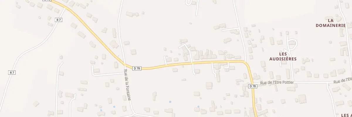 Plan du 29 Rue du Haut Perrin à Aubigné-Racan