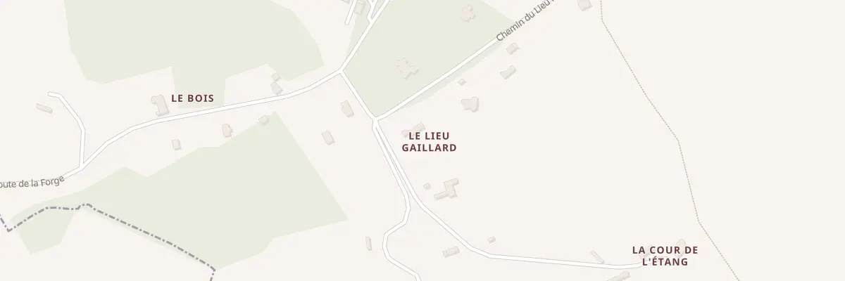 Plan du 70A Che du Lieu Montfort à Fauguernon