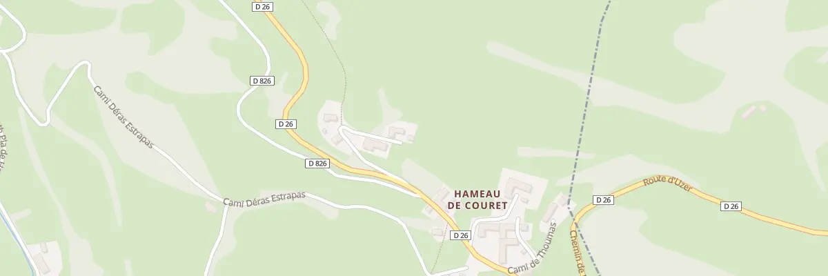 Plan du 9 Cami de Cabaretier à Asque