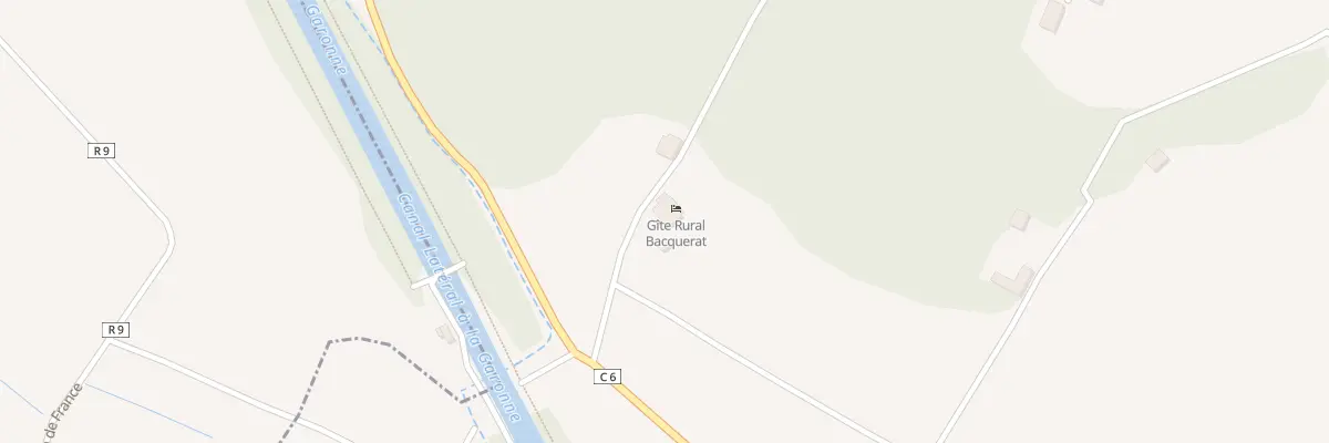 Plan du 71 Bacquera à Villeton