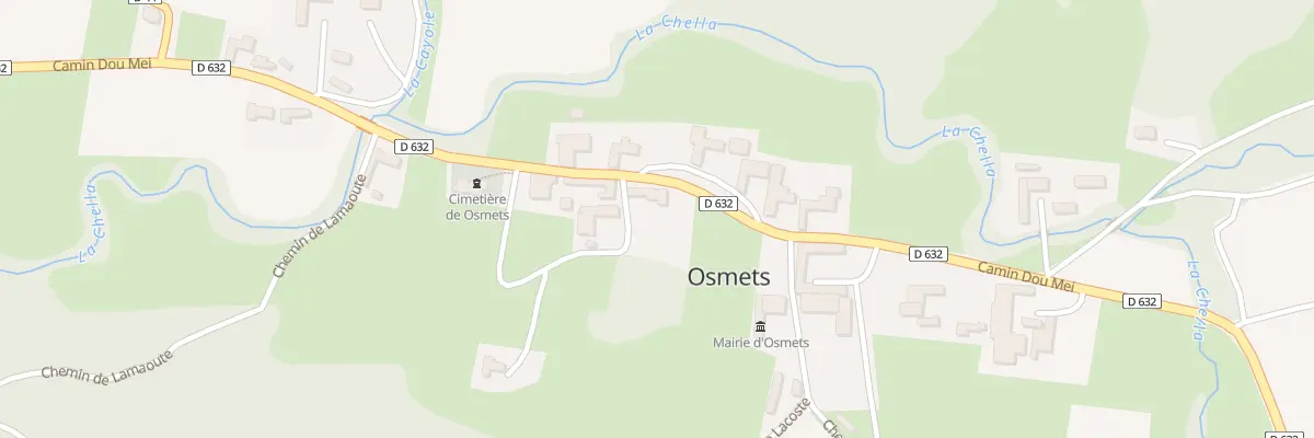 Plan du 5013 Village à Osmets