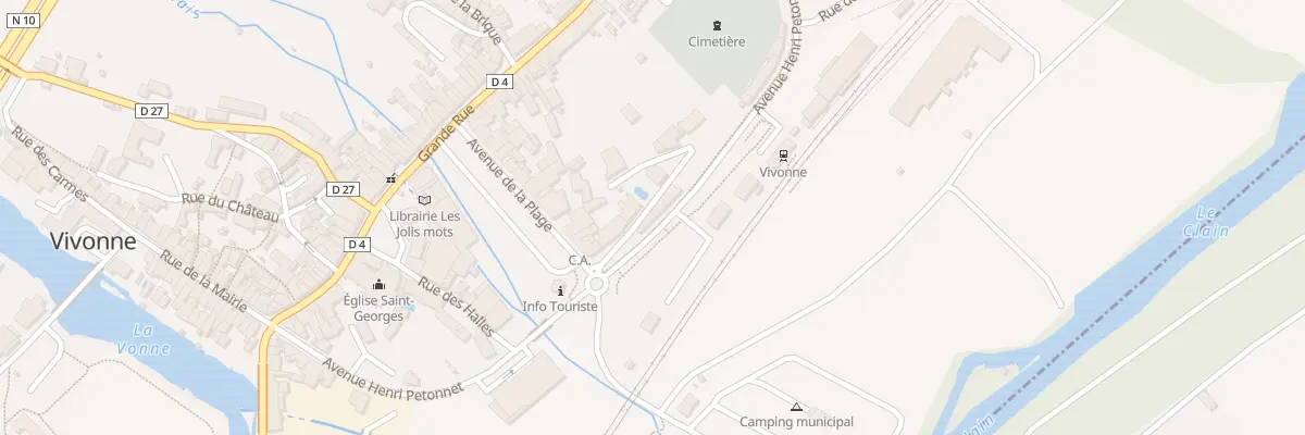 Plan du 9B Av Henri Pétonnet à Vivonne