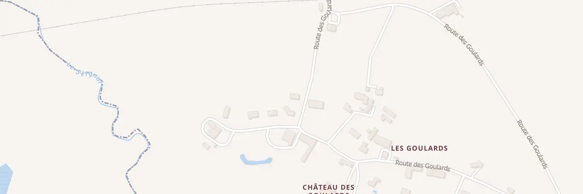 Plan du 830 Rte des Goulards à Saint-Avit-Saint-Nazaire