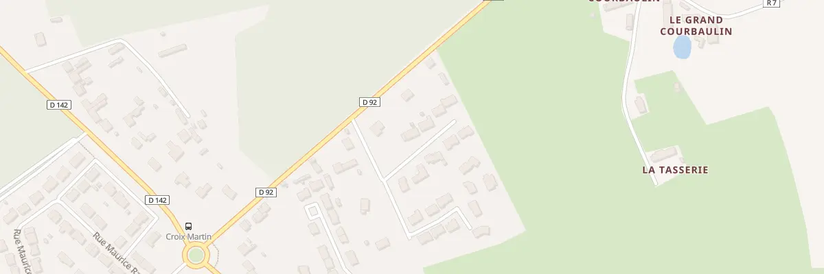Plan du 23 All de la Croix Martin à Ruaudin