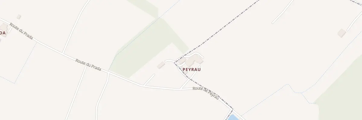 Plan du 5000 Peyrau à Xaintrailles