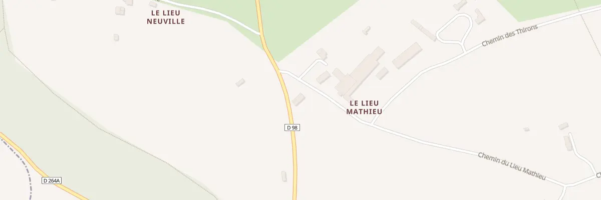 Plan du 370 Rte de Blangy-le-Château à Saint-Philbert-des-Champs