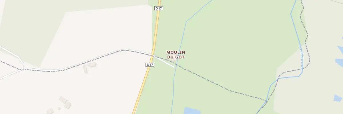 Plan du 1 Imp du Moulin du Got à Vaux-Lavalette