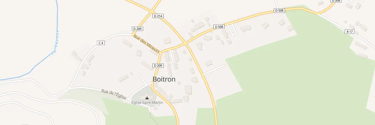 Plan du 8 Rte de l’Etang à Boitron