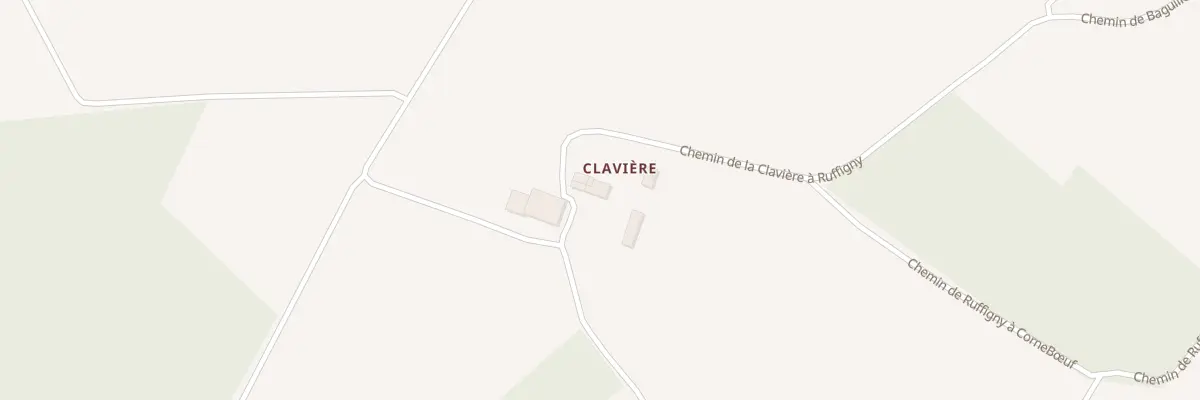 Plan du 11 Rue de Clavière à Iteuil