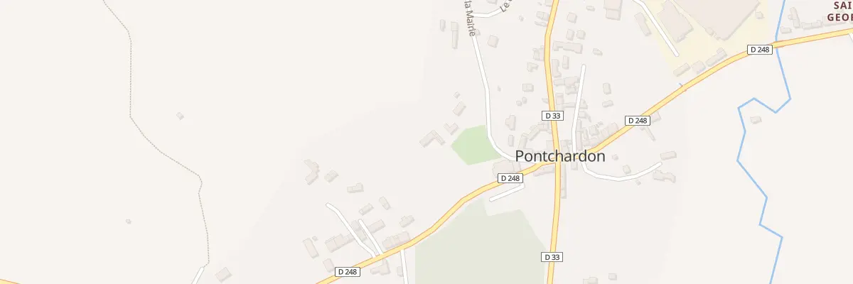 Plan du 100 Rte de l’Église à Pontchardon