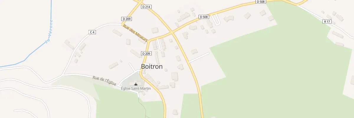 Plan du 10 Rte de l’Etang à Boitron