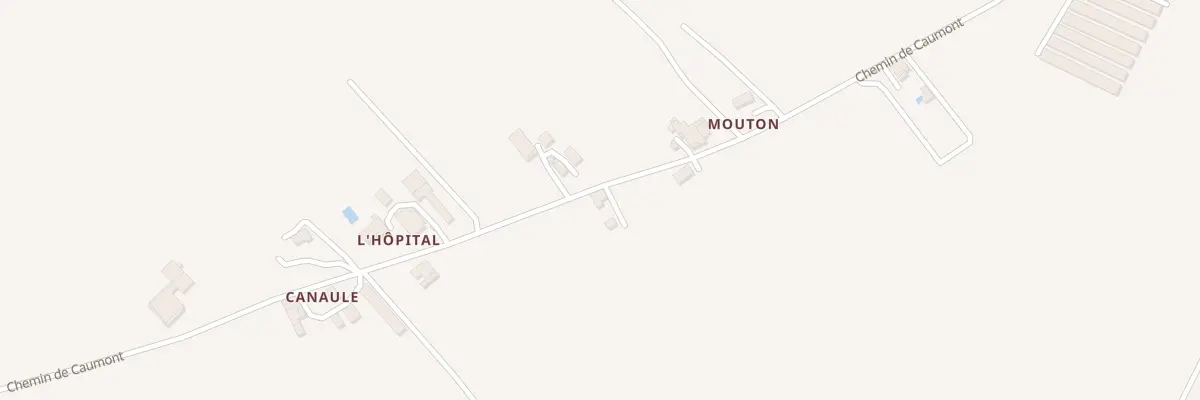 Plan du 340 Mouton à Gontaud-de-Nogaret