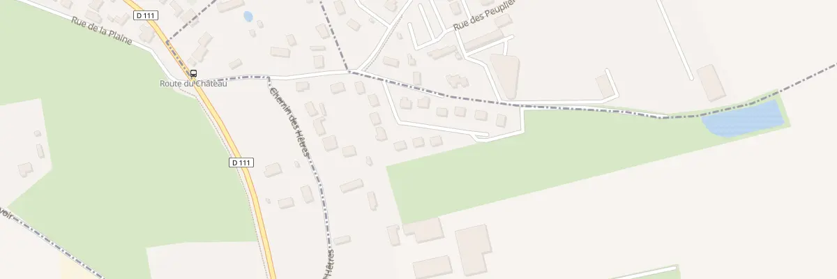 Plan du 12 Rue Jean Paul Sartre à Gainneville