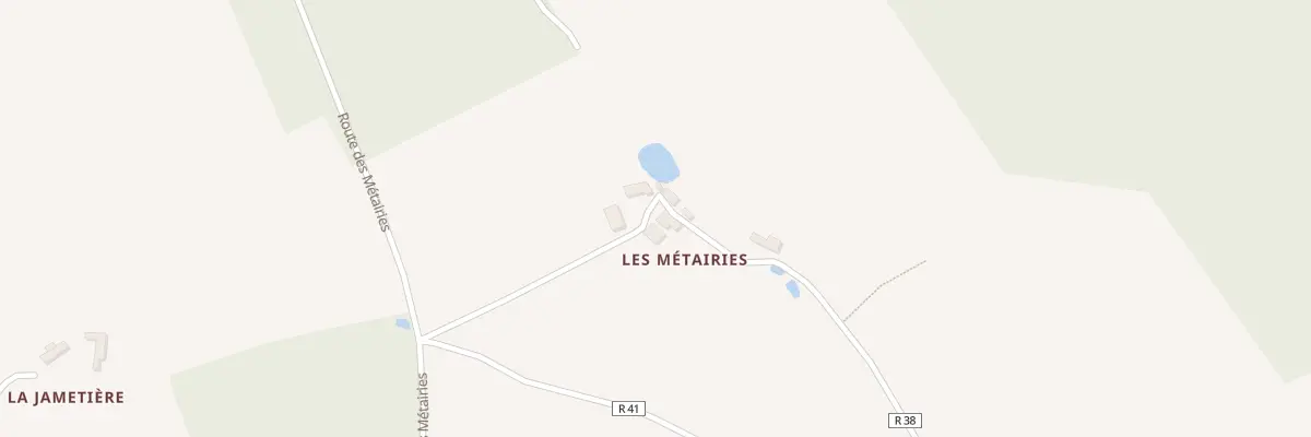 Plan du 105 Les Metairies à Braye-sur-Maulne