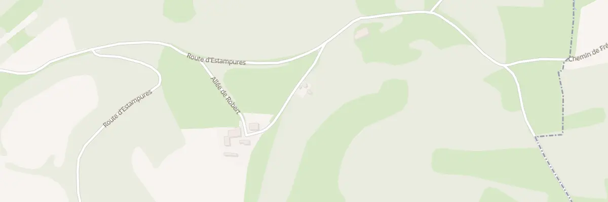 Plan du 8 All de Robert à Fréchède