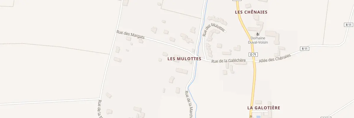 Plan du 6 Rue des Margats à Coteaux-sur-Loire