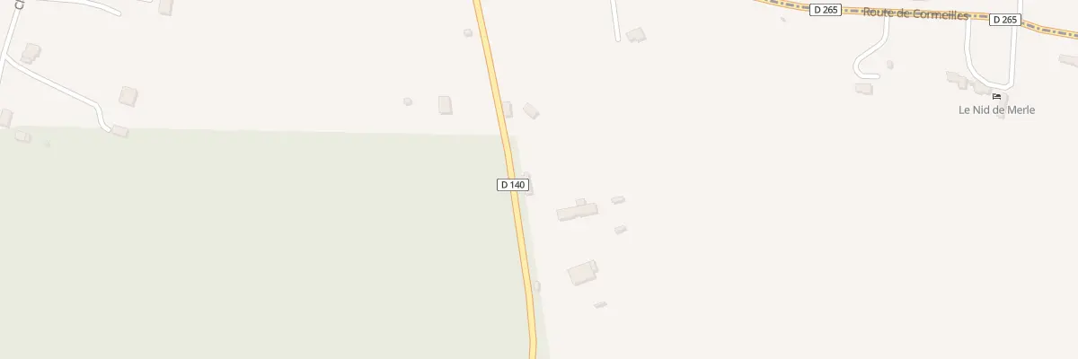 Plan du 1256 Rte des Authieux-sur-Calonne au Mesnil-sur-Blangy