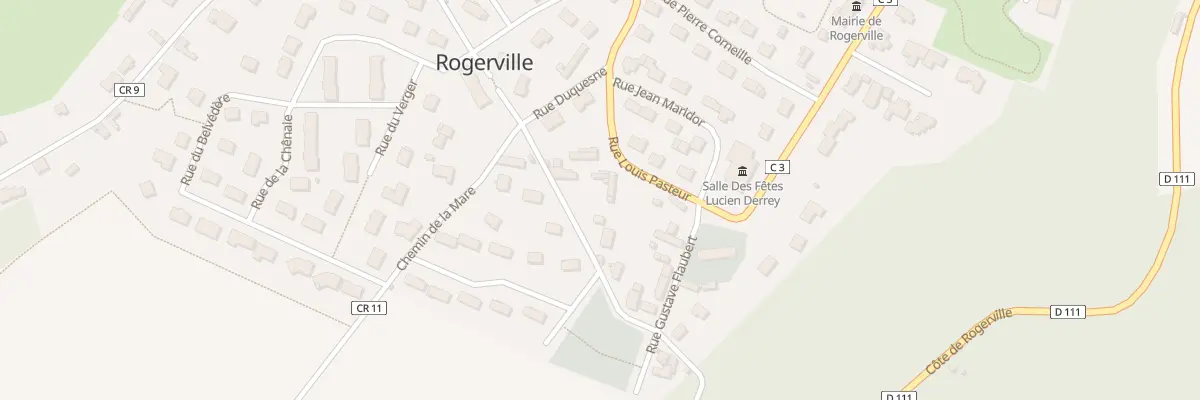 Plan du 3 Rue Louis Pasteur à Rogerville