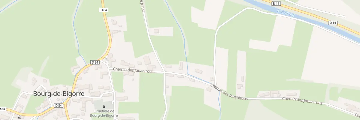 Plan du 5095 Jonca à Bourg-de-Bigorre
