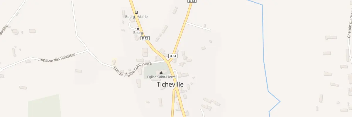 Plan du 20 Rte de Pontchardon à Ticheville
