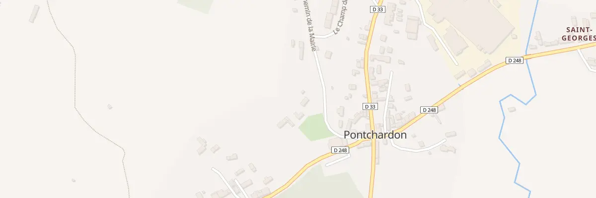 Plan du 79 Le Bourg à Pontchardon