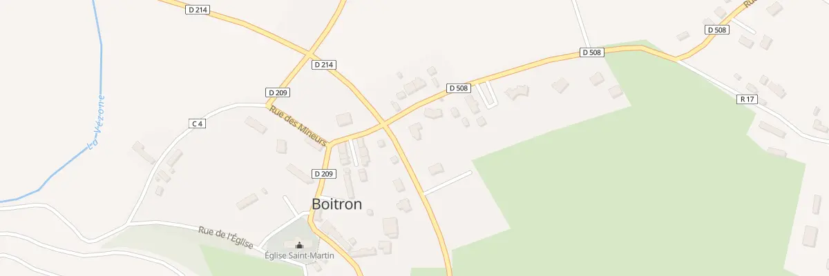 Plan du 5003 Le Bourg à Boitron