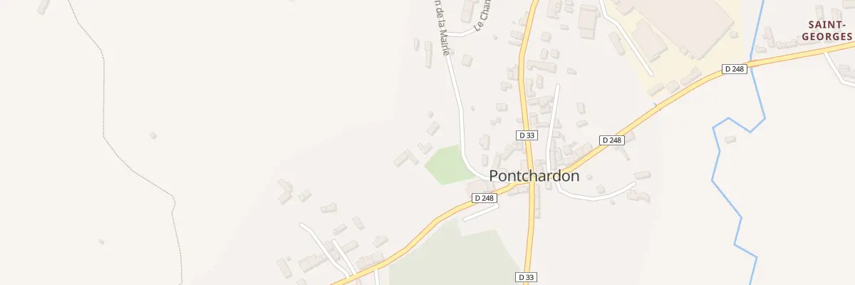 Plan du 78A Le Bourg à Pontchardon