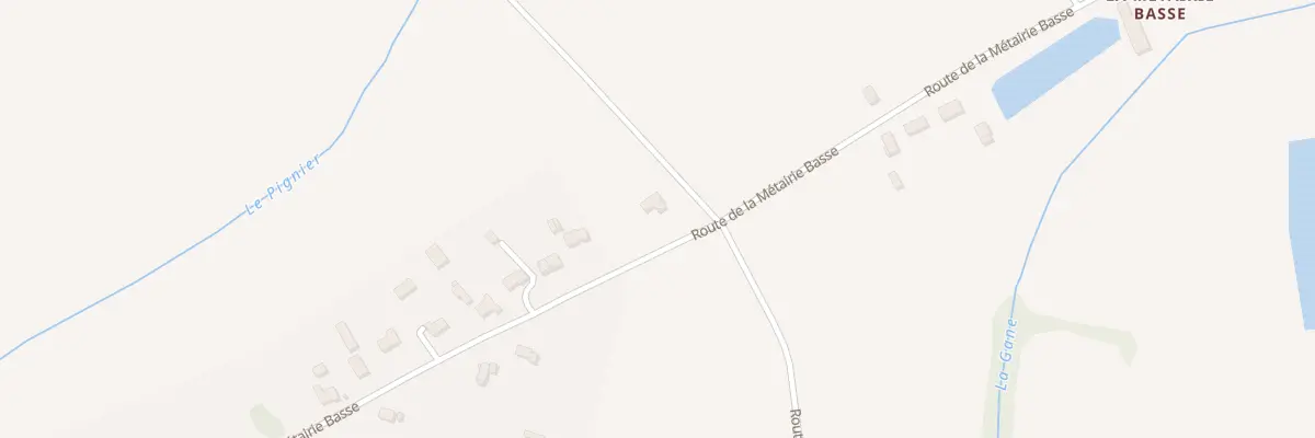 Plan du 407 Rte de la Gane au Fleix