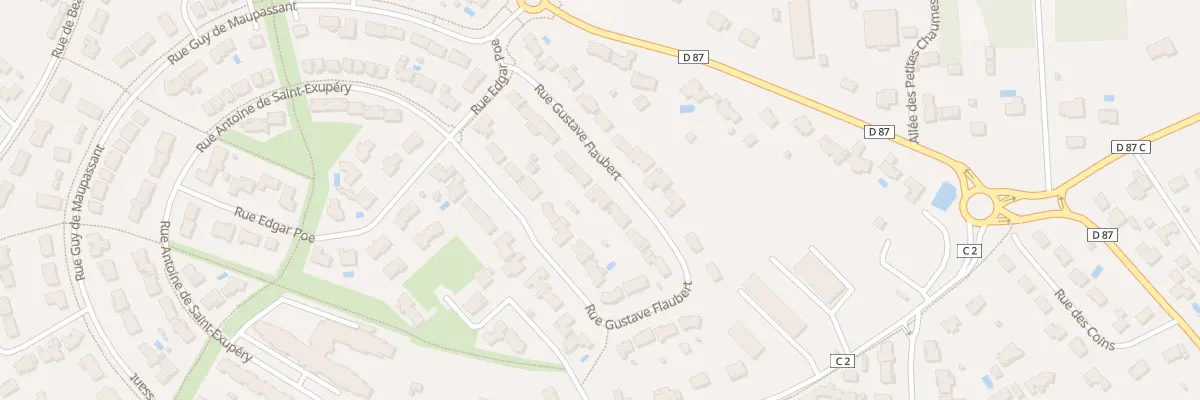 Plan du 27 Rue Gustave Flaubert à Fontaine-le-Comte