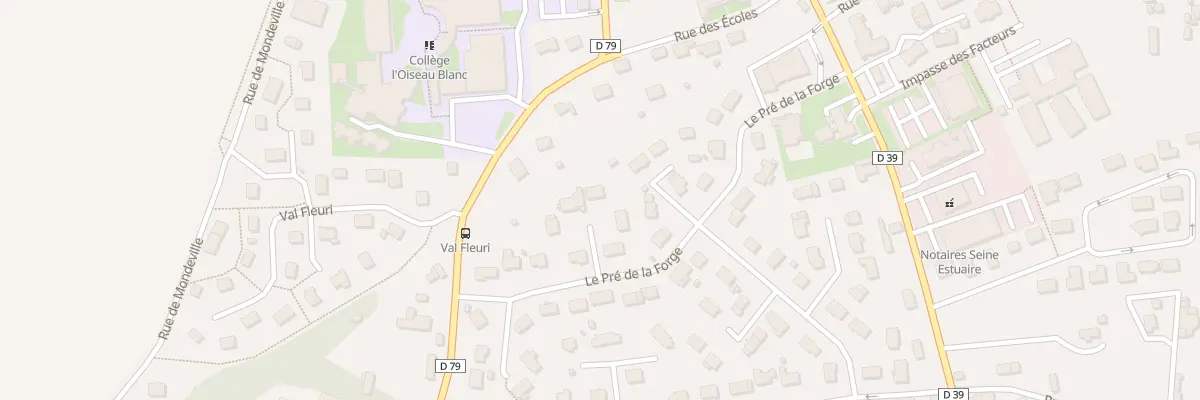 Plan du 18 Hameau de la Forge à Criquetot-l’Esneval