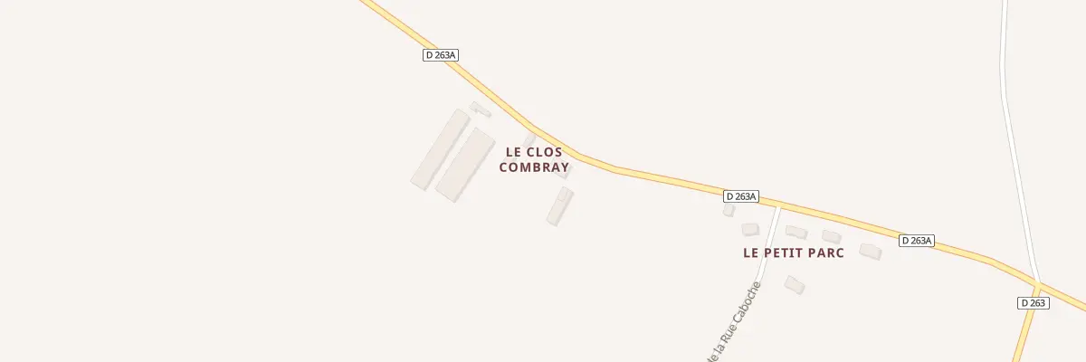 Plan du 5045 Le Clos Combray à Fauguernon