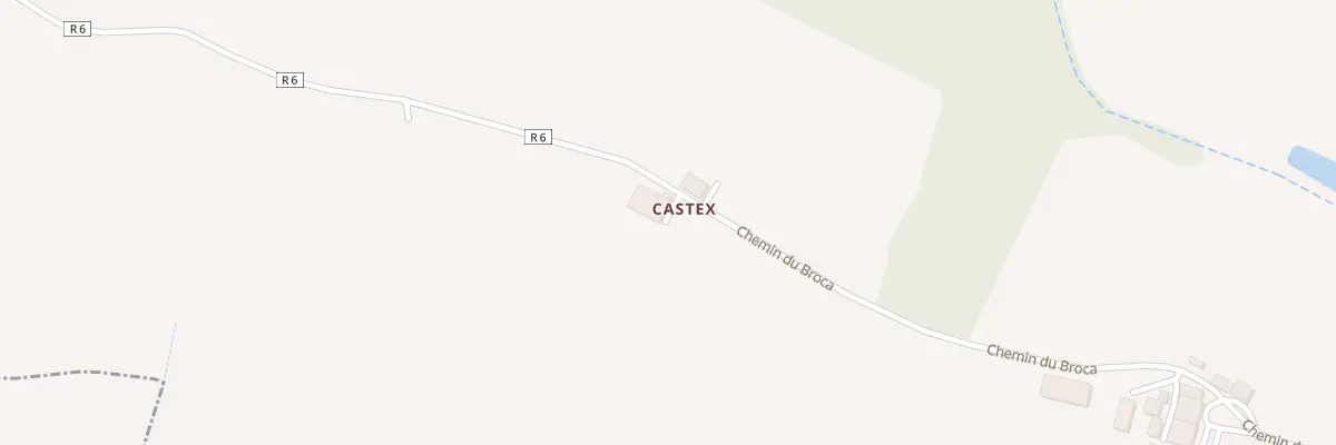 Plan du 5087 Castex à Roquebrune