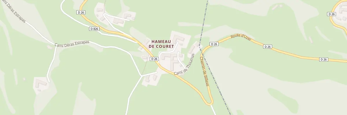 Plan du 5069 Couret Bas à Asque