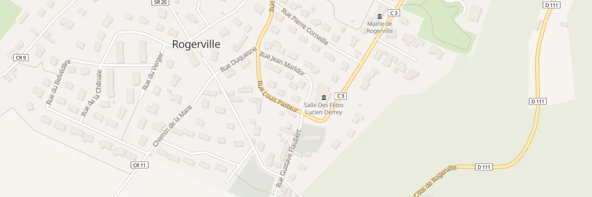 Plan du 2 Rue Louis Pasteur à Rogerville