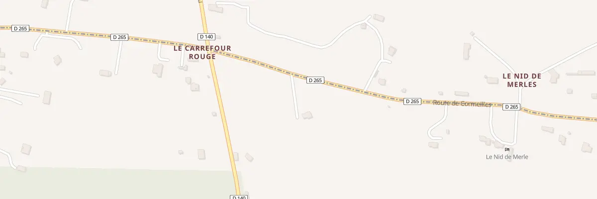 Plan du 132 Rte de Cormeilles au Mesnil-sur-Blangy