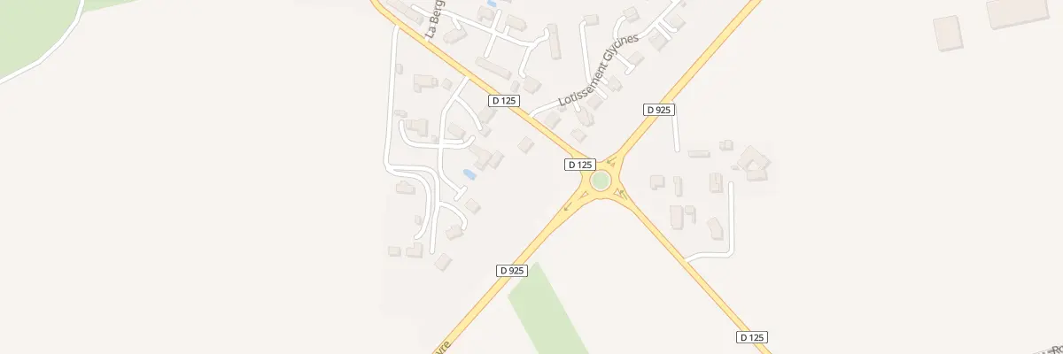 Plan du 55 Rte du Village à Hermeville