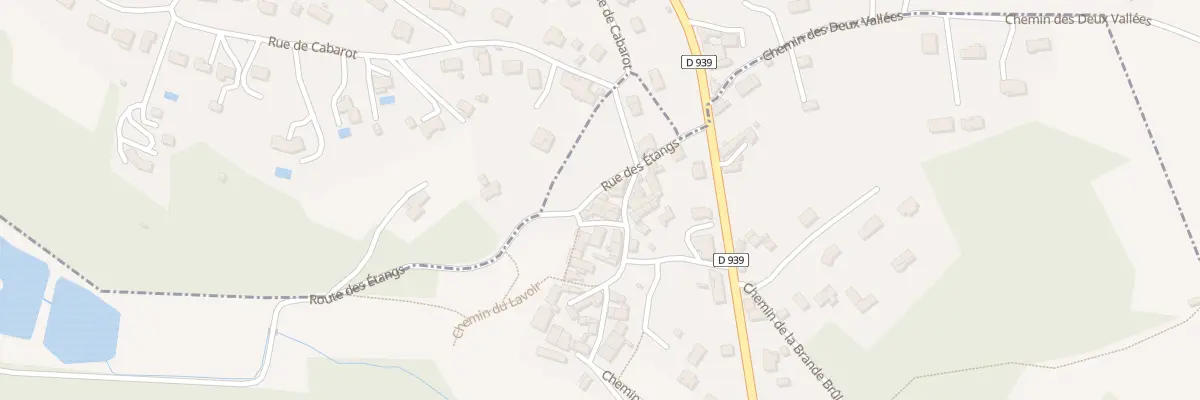 Plan du 5150 Rue des Etangs à Dirac
