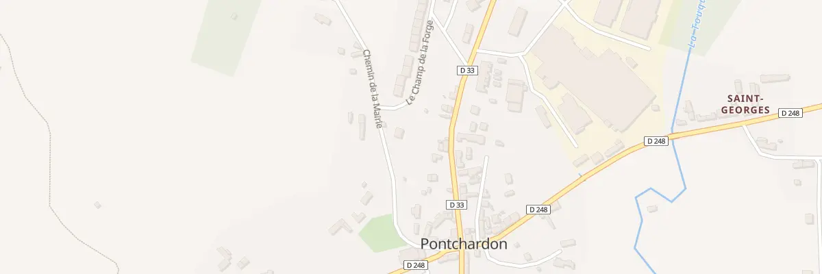 Plan du 164 Che de la Mairie à Pontchardon