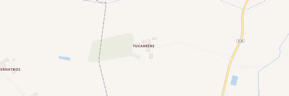 Plan du 3869 Rte de Bassoues à Roquebrune