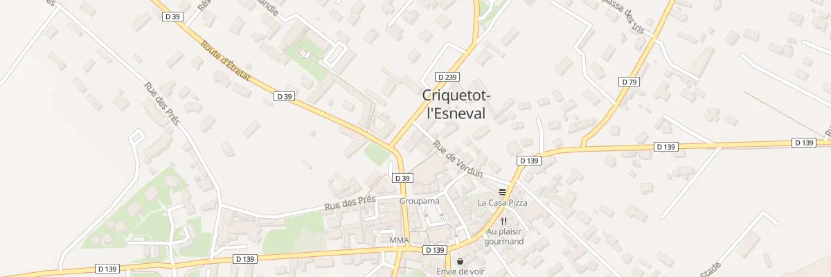 Plan du 4 Pl Henri Acher à Criquetot-l’Esneval