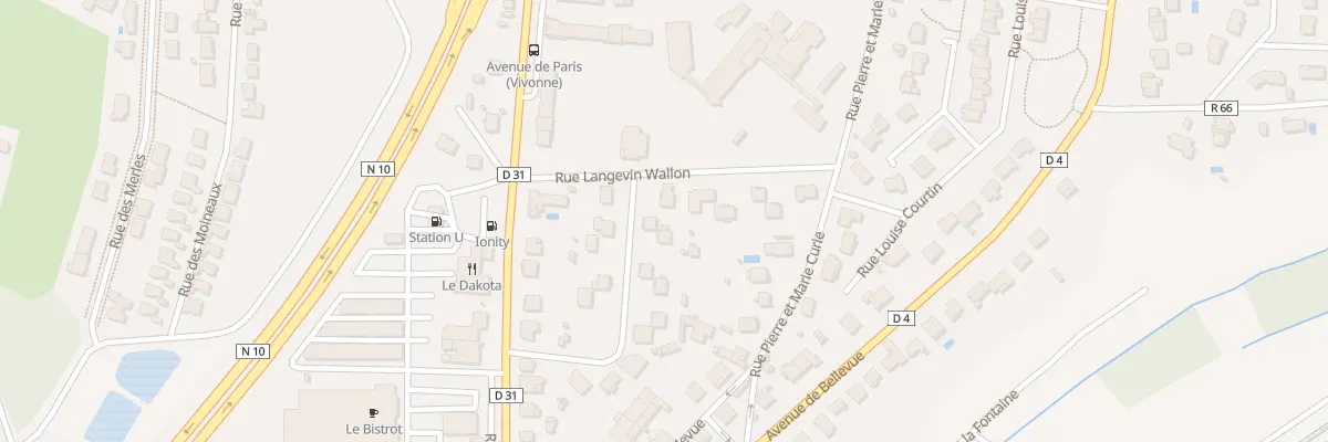 Plan du 3 Rue Maurice Rat à Vivonne