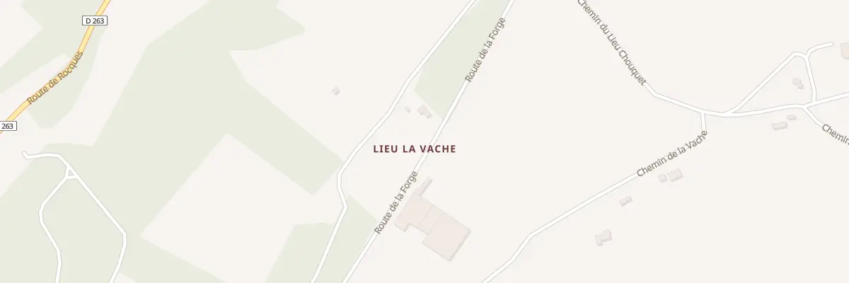 Plan du 1238 Rte de la Forge à Fauguernon