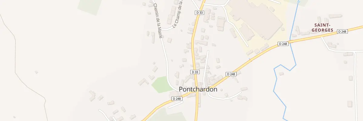 Plan du 69 Rte de Canapville à Pontchardon