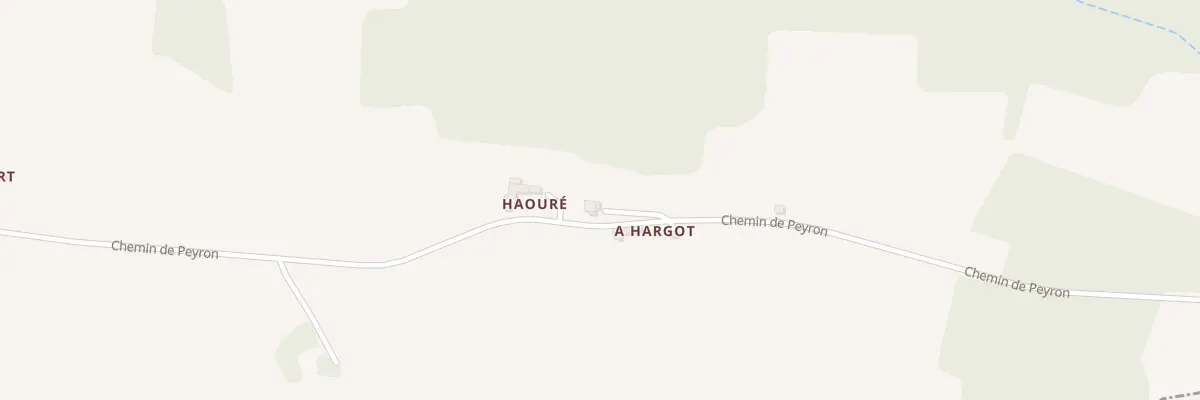 Plan du 1230 Che de Peyron à Pallanne