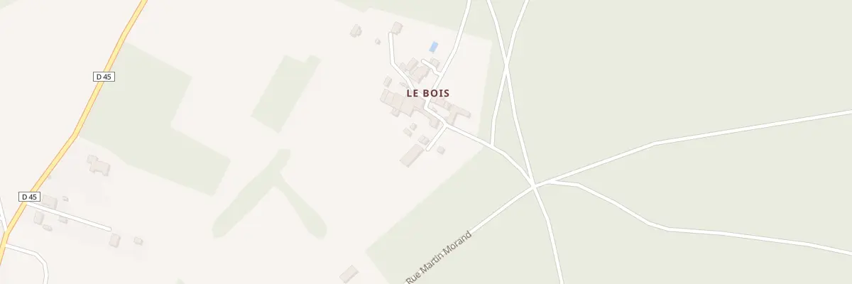 Plan du 5256 Le Bois à Jauldes